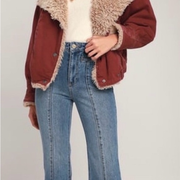 Free People Owen Sherpa Fleece Jacket - Picture 2 of 9